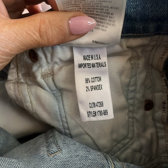 Citizens of Humanity Marion High Rise Bootcut Jeans with Raw Hem Size 27 - Picture 5 of 6